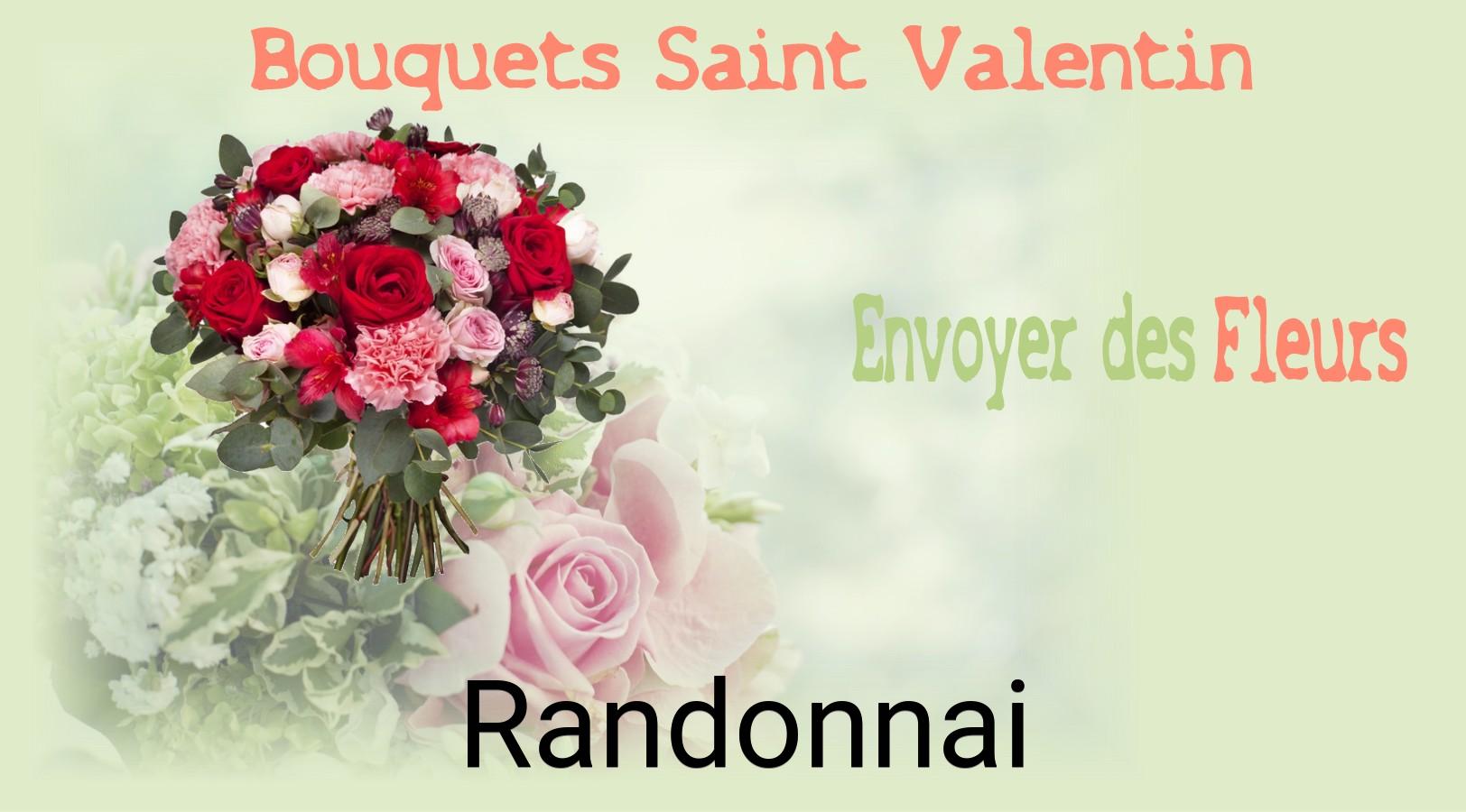 Roses de Saint-Valentin livrées à Randonnai